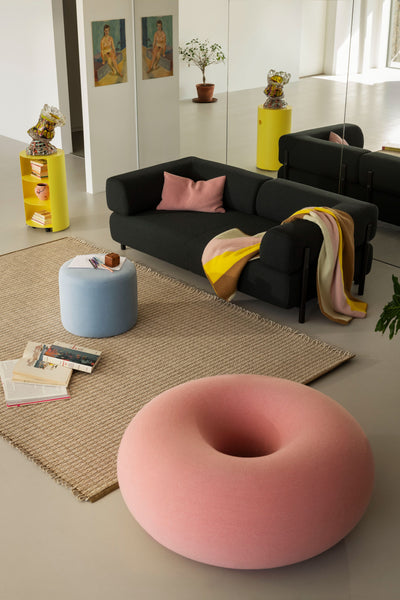 product image for boa cotton candy pouf by hem 30494 9 32