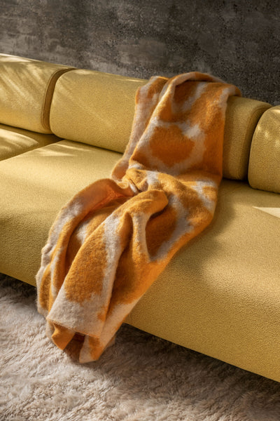 product image for monster ochre off white ring throw by hem 30527 6 34