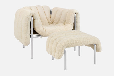 product image for puffy eggshell lounge chair ottoman bu hem 20317 3 20