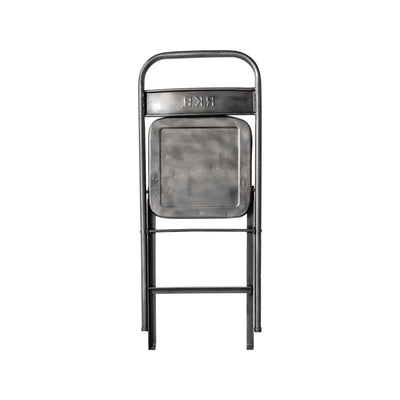 product image for vintage steel folding chair natural 7 12