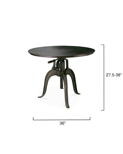product image for Americana Crank Table design by Jamie Young 60