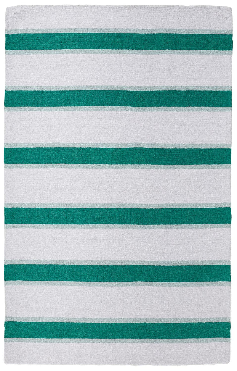 media image for Thea Hand Tufted Green and White Rug by BD Fine Flatshot Image 1 259