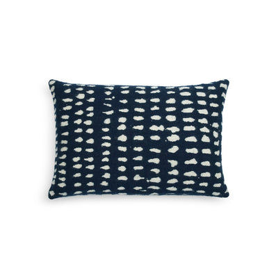 product image for Navy Dots Cushion Lumbar 47