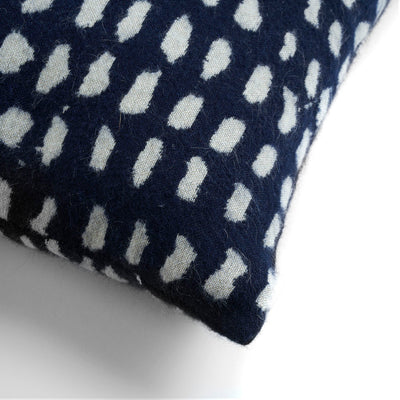 product image for Navy Dots Cushion Lumbar 83