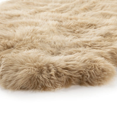 product image for lalo lambskin beige rug by bd studio 223281 003 8 23