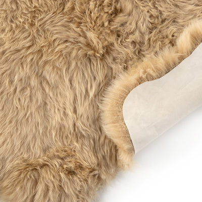 product image for lalo lambskin beige rug by bd studio 223281 003 11 25