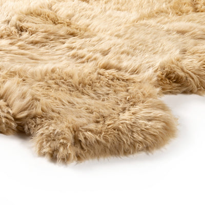product image for lalo lambskin beige rug by bd studio 223281 003 10 16