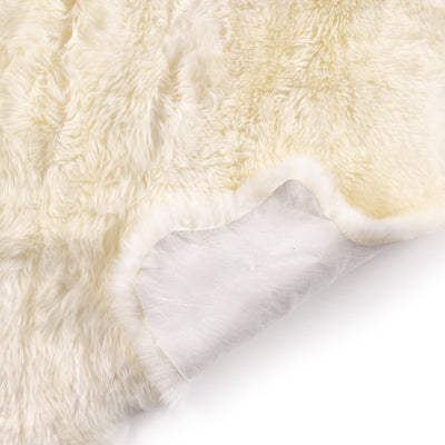 product image for lalo lambskin white rug by bd studio 223281 007 5 11