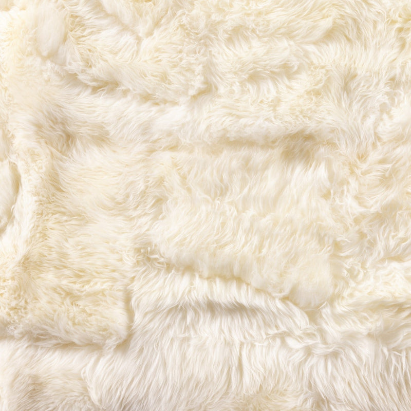 media image for lalo lambskin white rug by bd studio 223281 007 4 210