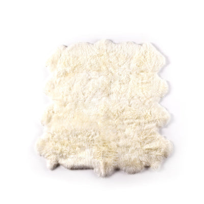 product image for lalo lambskin white rug by bd studio 223281 007 2 30
