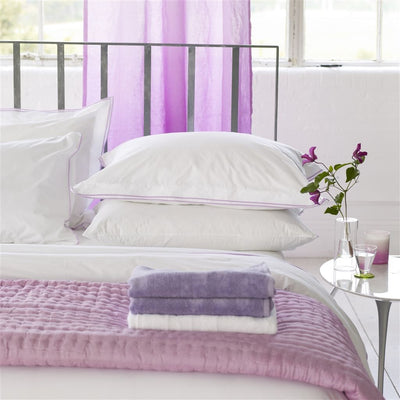 product image for Chenevard Damson & Magenta Silk Quilt and Shams design by Designers Guild 68