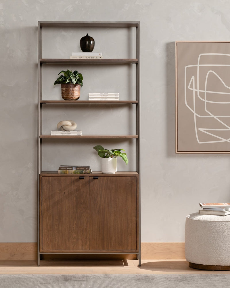 media image for Trey Modular Wide Bookcase by BD Studio 285
