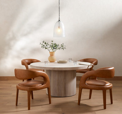 product image for hudson round dining table new by bd studio 224372 008 25 26