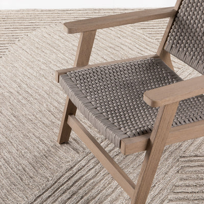 product image for Chasen Outdoor Rug in Heathered Natural by BD Studio 76