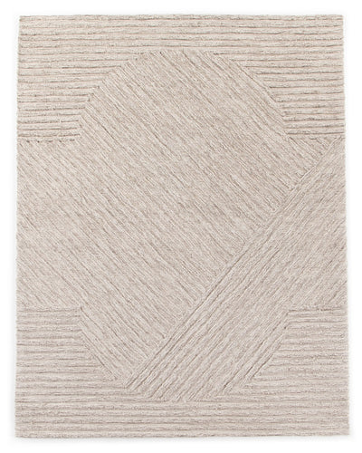 product image of Chasen Outdoor Rug in Heathered Natural by BD Studio 564