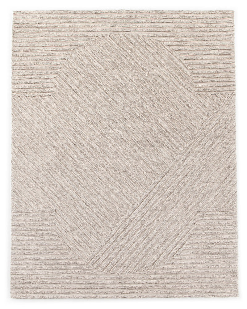 media image for Chasen Outdoor Rug in Heathered Natural by BD Studio 230
