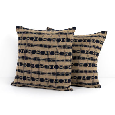 product image of striped ikat pillow set of 2 1 554