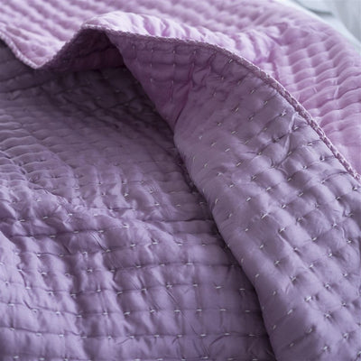 product image for Chenevard Damson & Magenta Silk Quilt and Shams design by Designers Guild 15