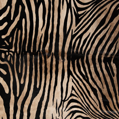 product image for zebra printed hide rug by bd studio 227549 001 3 72
