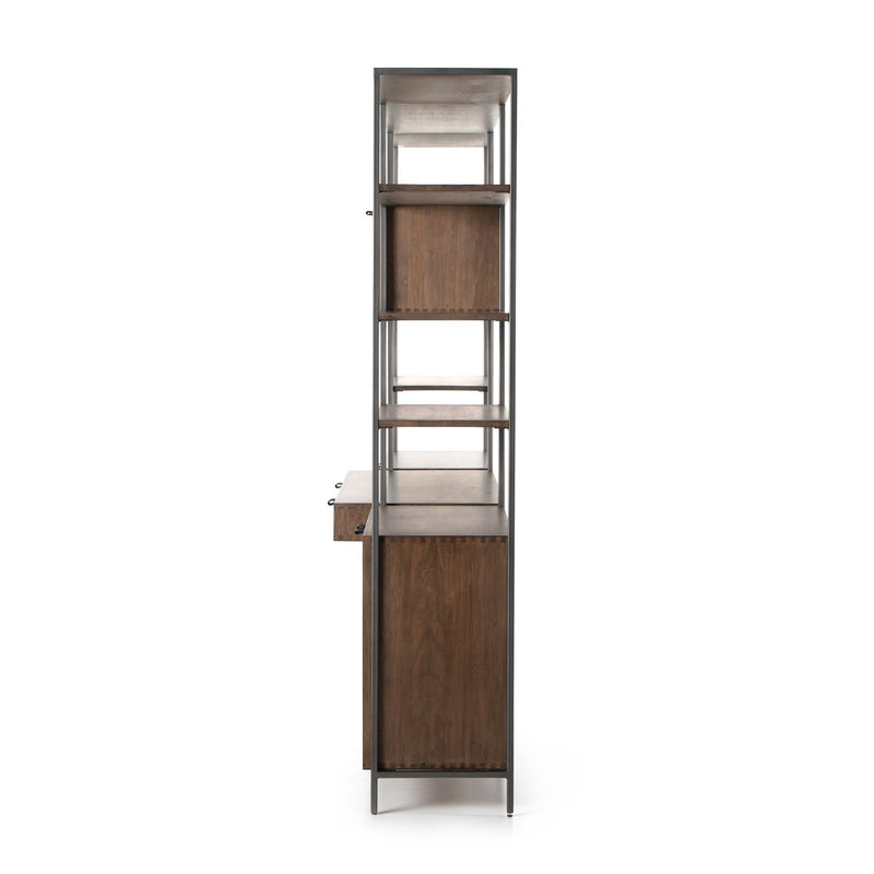 media image for Trey Modular Wall Desk - 2 Bookcases by BD Studio 213