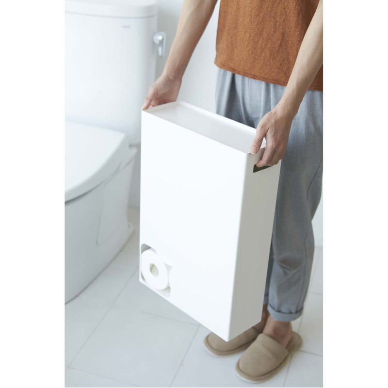 media image for Plate Standing Toilet Paper Stocker by Yamazaki 240