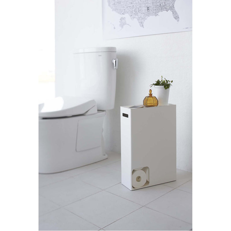 media image for Plate Standing Toilet Paper Stocker by Yamazaki 287