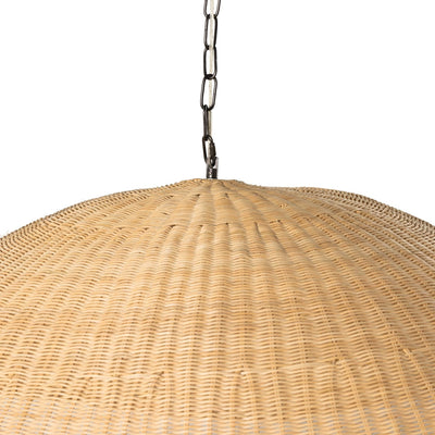 product image for overscale woven rattan pendant by bd studio 230938 001 5 84