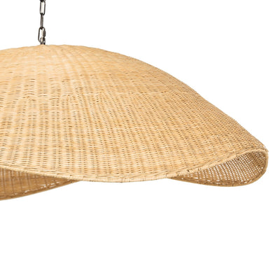 product image for overscale woven rattan pendant by bd studio 230938 001 6 14