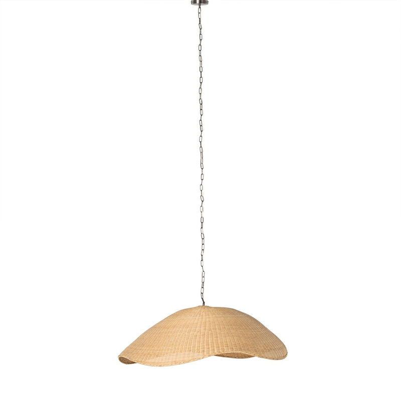 media image for overscale woven rattan pendant by bd studio 230938 001 10 249