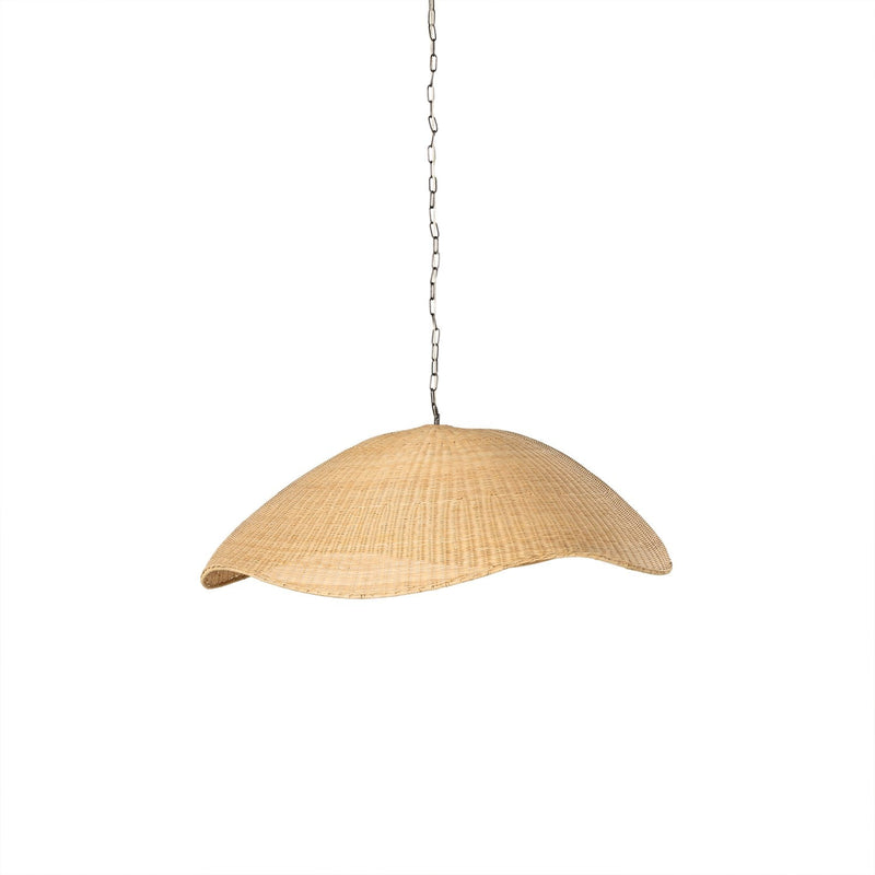 media image for overscale woven rattan pendant by bd studio 230938 001 1 280