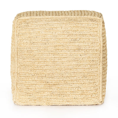 product image for woven palm pouf by bd studio 231445 002 19 64