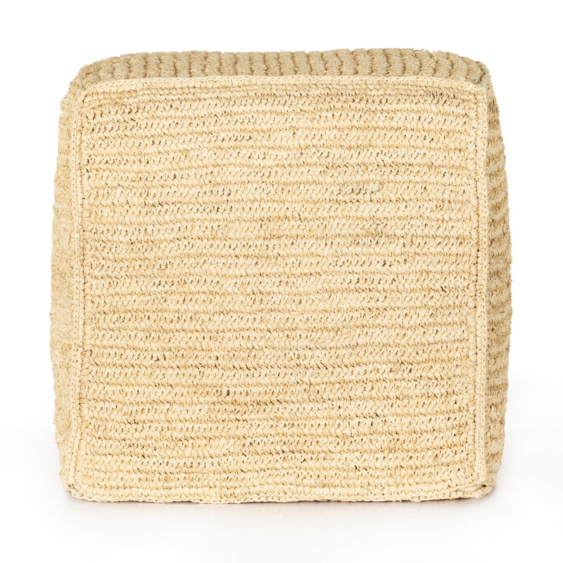media image for woven palm pouf by bd studio 231445 002 19 241