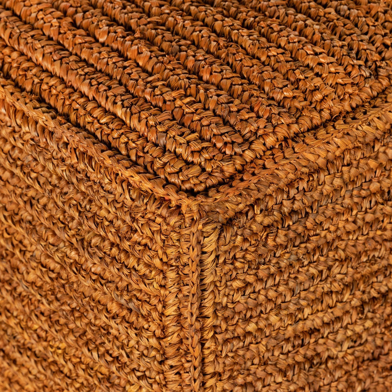 media image for woven palm pouf by bd studio 231445 002 6 236