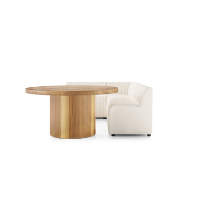 product image for augustine dining banquette bench by bd studio 231702 001 10 55