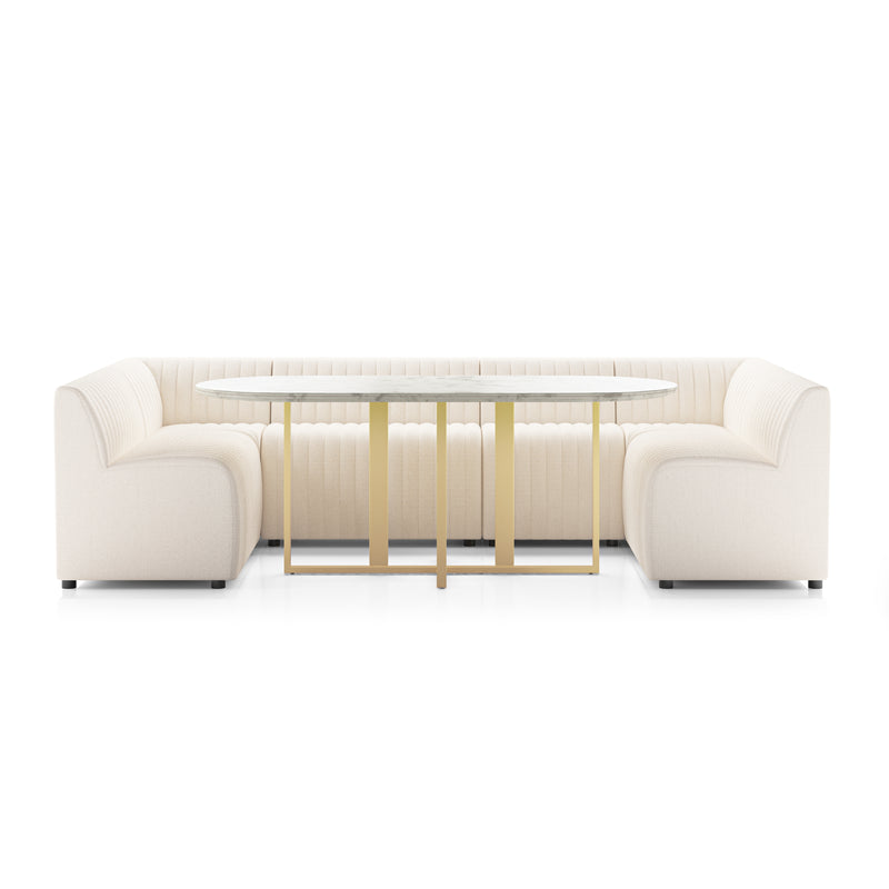 media image for augustine dining banquette bench ushape by bd studio 231702 001 7 24