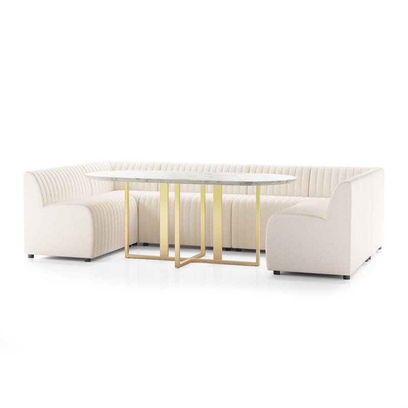 media image for augustine dining banquette bench ushape by bd studio 231702 001 2 294