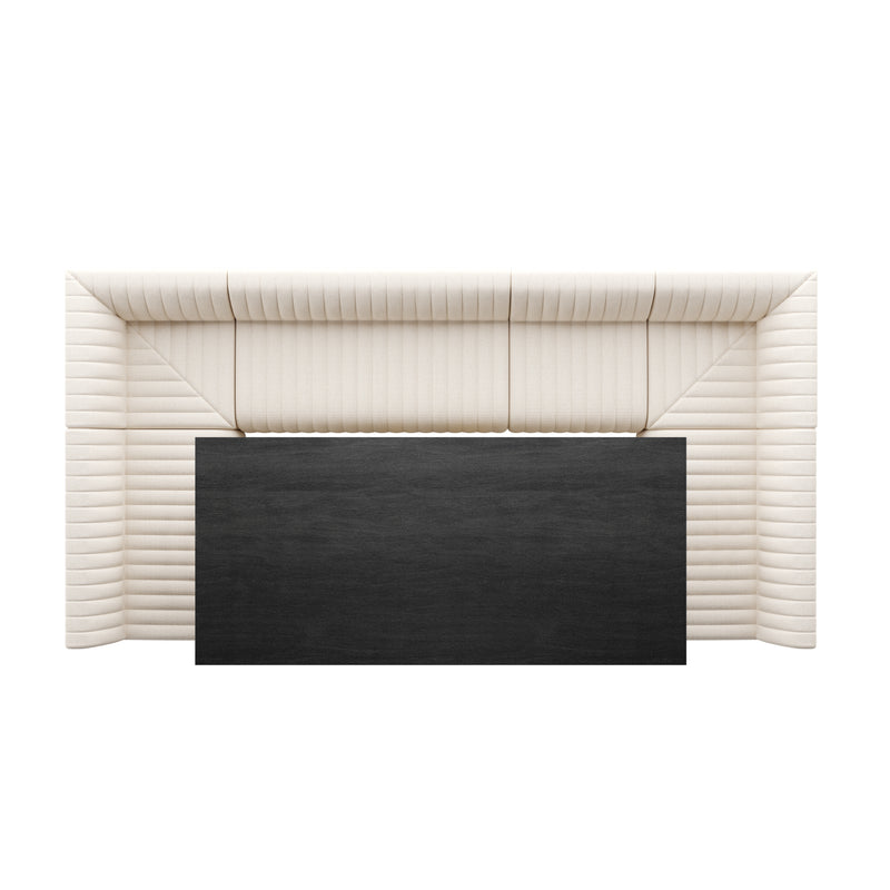 media image for augustine dining banquette bench ushape by bd studio 231702 001 28 229