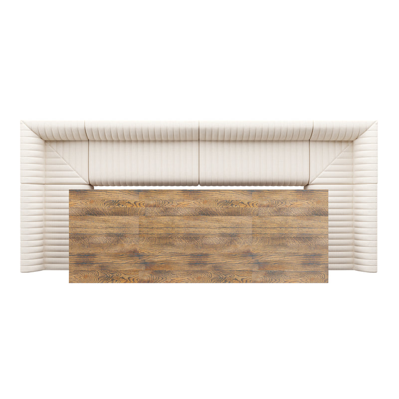 media image for augustine dining banquette bench ushape by bd studio 231702 001 30 296