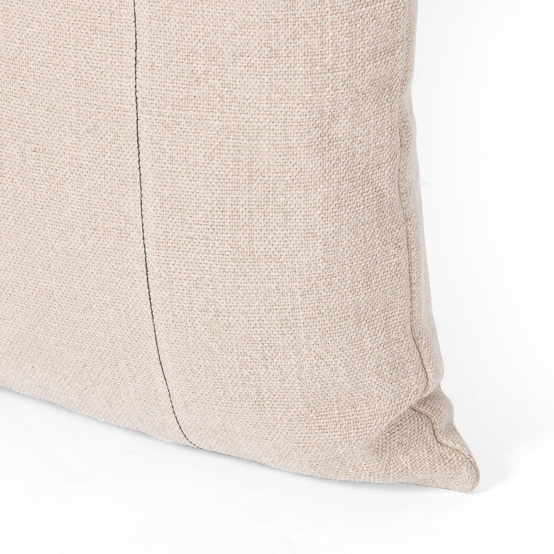 media image for baldoni lombardy natural linen pillow by bd studio 235465 001 4 26