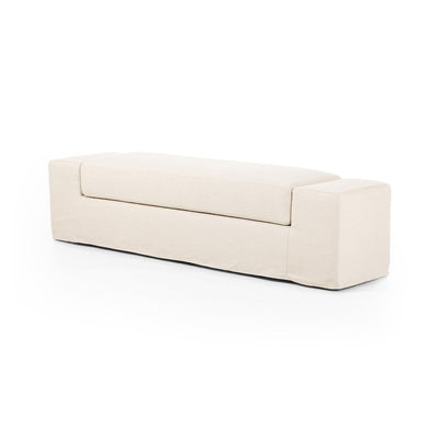 product image of wide arm slipcover accent bench by bd studio 236012 001 1 530