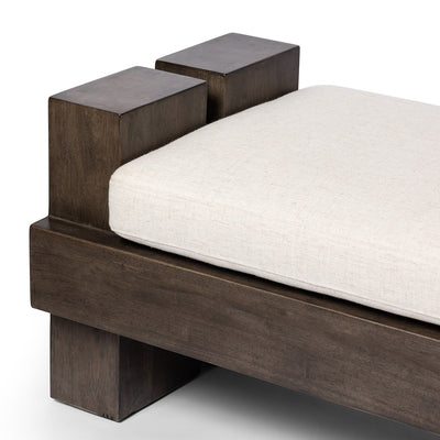 product image for heavy wood accent bench by bd studio 236084 001 3 25