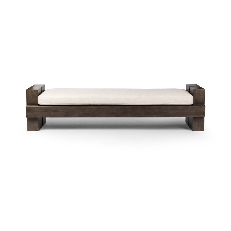 media image for heavy wood accent bench by bd studio 236084 001 8 29