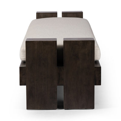 product image for heavy wood accent bench by bd studio 236084 001 2 30