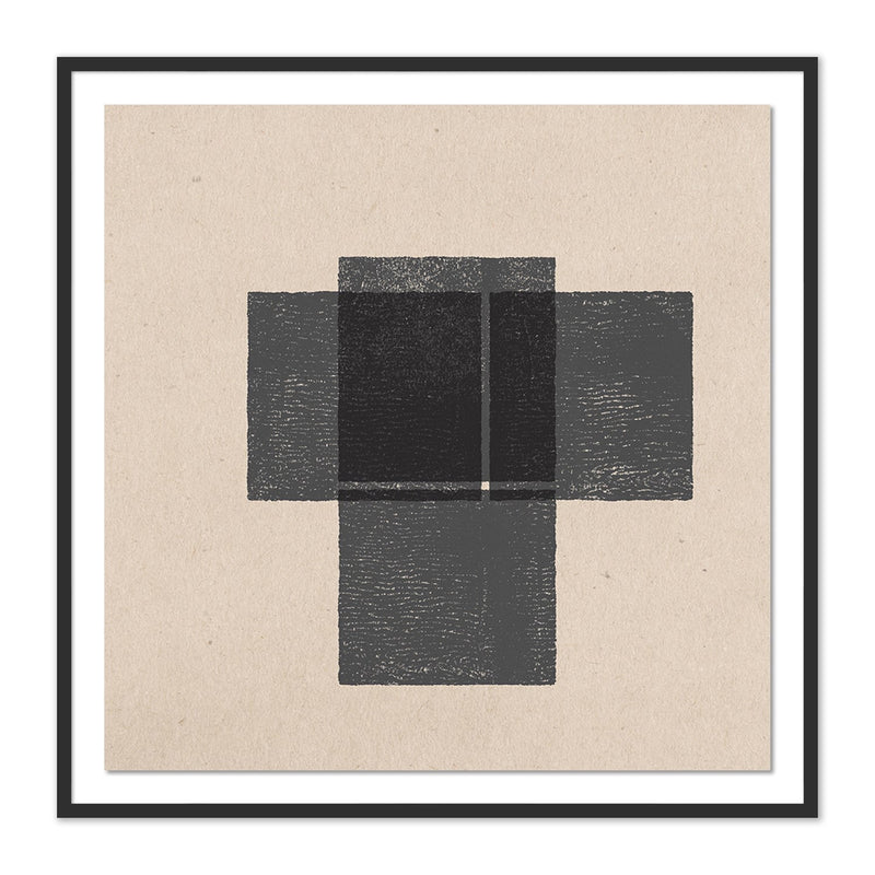 media image for Abstract Blocks Cross by Roseanne Kenny 1 282