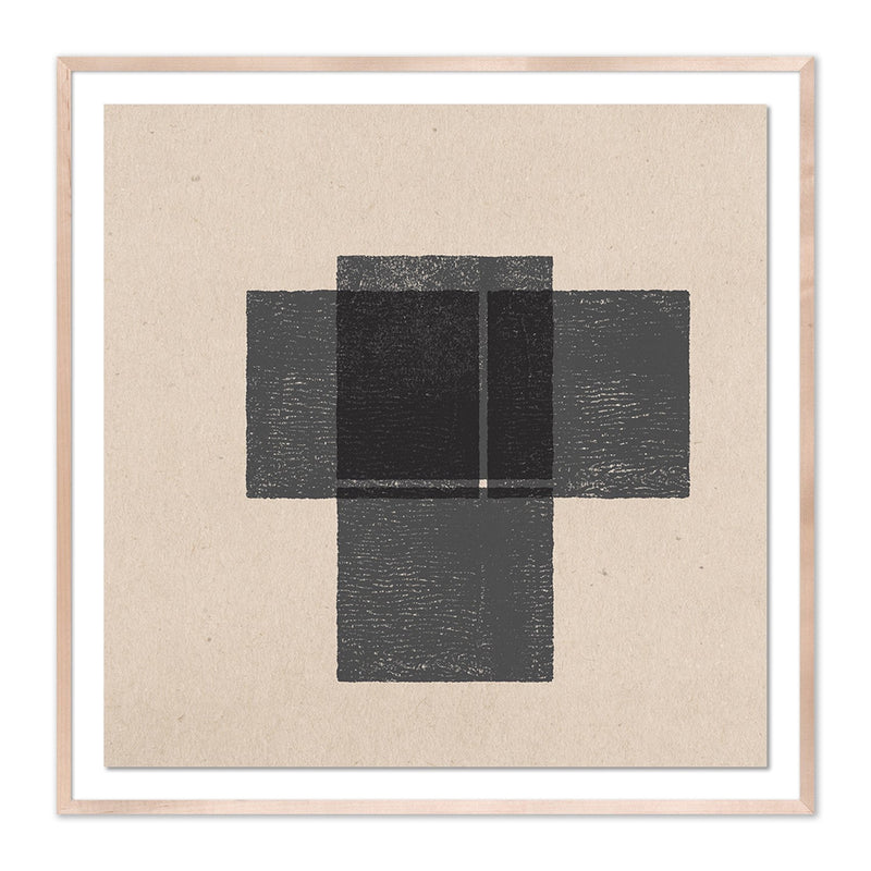 media image for Abstract Blocks Cross by Roseanne Kenny 2 281