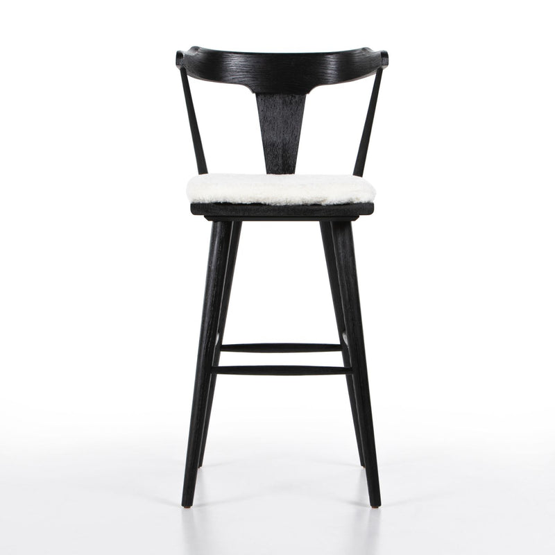 media image for Ripley Stool w/ Cushion in Various Colors Alternate Image 2 287