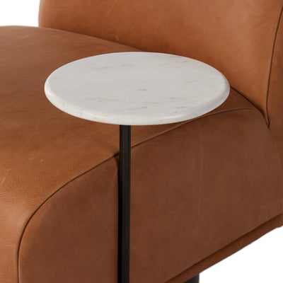 product image for bronwyn leather marble swivel chr w side tbl by bd studio 240250 001 7 40