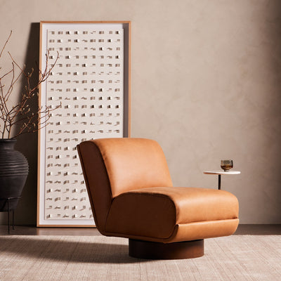product image for bronwyn leather marble swivel chr w side tbl by bd studio 240250 001 24 84