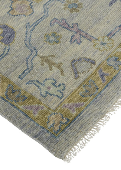 product image for Larson Hand Knotted Gray and Yellow Rug by BD Fine Corner Image 1 68