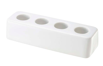 product image for Plain Rectangular Ceramic Toothbrush Stand by Yamazaki 21